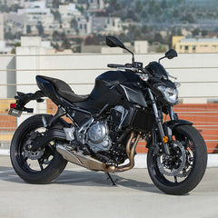 C.C. RIDER Ninja650 EX650 Z650 Front And Rear Seat For Kawasaki Black Diamond Stitch, 2017-2019