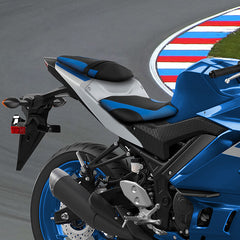 C.C. RIDER YZF R3 YZF R25 MT03 MT25 Front And Rear Seat For YAMAHA Black Blue, 2015-2023