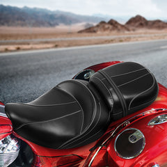 C.C. RIDER Indian Seat 2 Piece 2 Up Seat For Indian Chieftain Dark Horse Chieftain Limited Chieftain Elite Springfield, 2014-2025