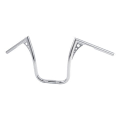 Custom Chrome 1"Handlebar 13" Rise Ape Hanger Bar Chrome Gloss Black Fits For 82-13 Harley Touring FLH/FLHT