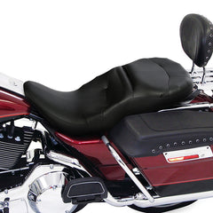 C.C. RIDER Touring Seat 2 Up Seat Driver Passenger Seat For Harley CVO Street Glide Road King Road Glide Electra Glide, 1997-2007