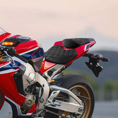 C.C. RIDER CBR1000RR Two Piece Seat Black Lattice For Honda CBR1000RR(SP), 2017-2025