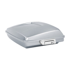 HR3 Barracuda Silver 5.5" Razor Style Touring Trunk Luggage For 14-24 Touring