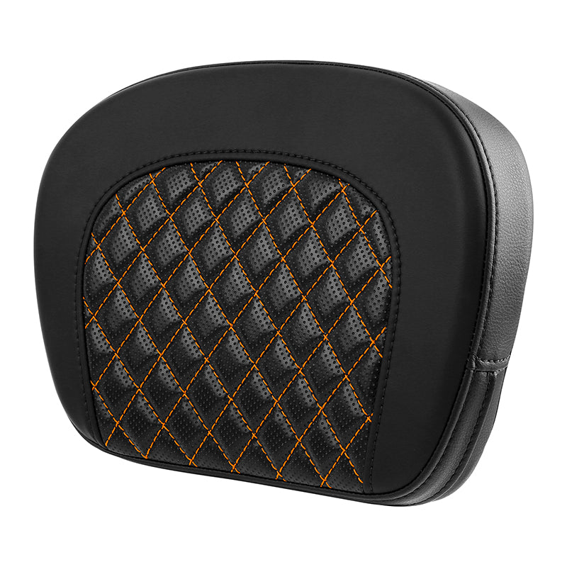 C.C. RIDER Passenger Backrest Sissy Bar Backrest For Harley Touring CVO Road Glide Street Glide Road King Electra Glide