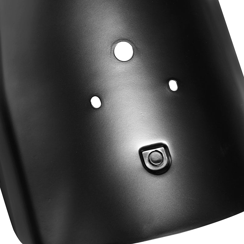 HR3 Black Denim Motorcycle Mudguard CVO STYLE REAR FENDER FOR Harley Touring 2014-2023
