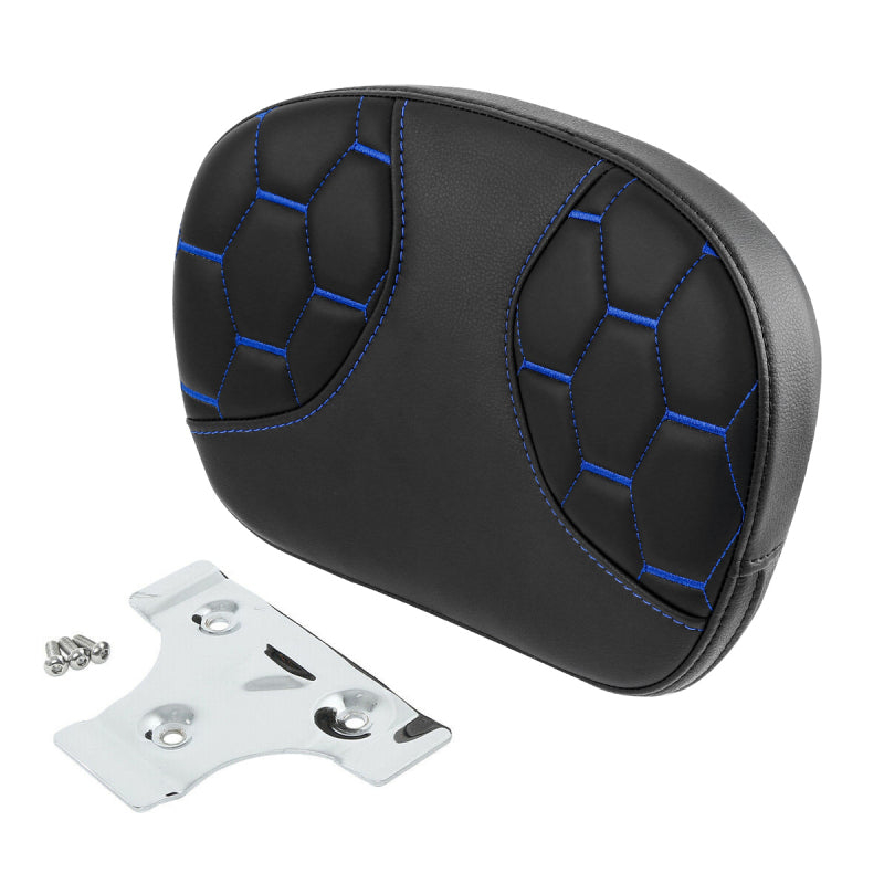 C.C. RIDER Passenger Backrest Sissy Bar Backrest For Harley Touring CVO Road Glide Street Glide Road King