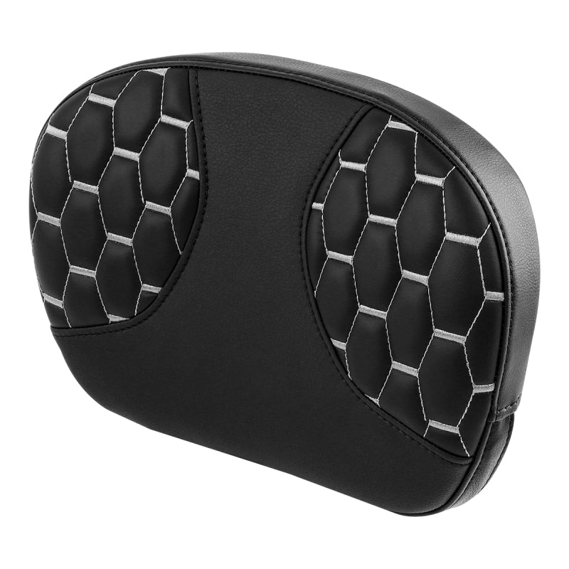 C.C. RIDER Passenger Backrest Sissy Bar Backrest For Harley Touring CVO Road Glide Street Glide Road King Electra Glide