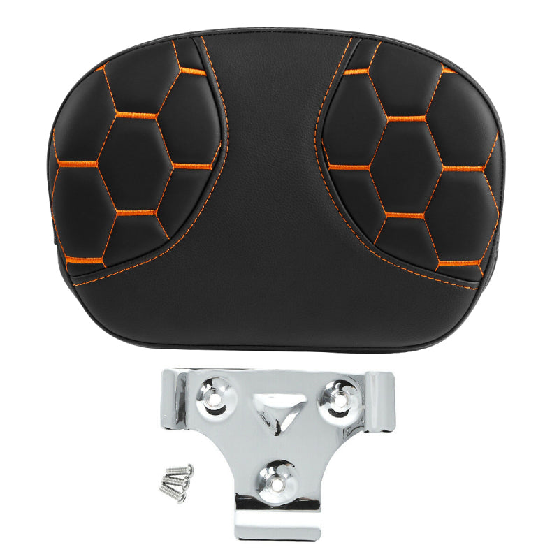 C.C. RIDER Passenger Backrest Sissy Bar Backrest For Harley Touring Street Glide Road King CVO Road Glide