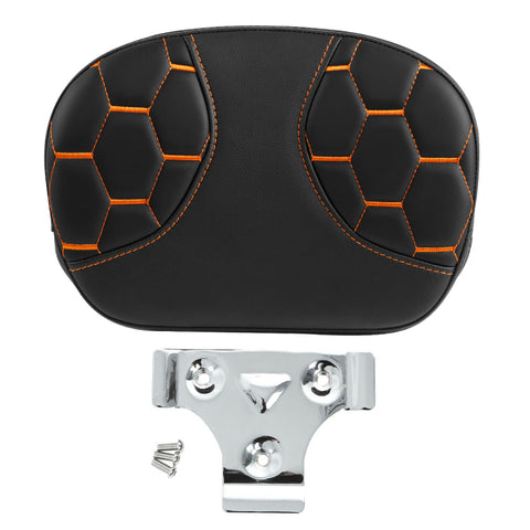 C.C. RIDER Passenger Backrest Sissy Bar Backrest For Harley Touring Street Glide Road King CVO Road Glide