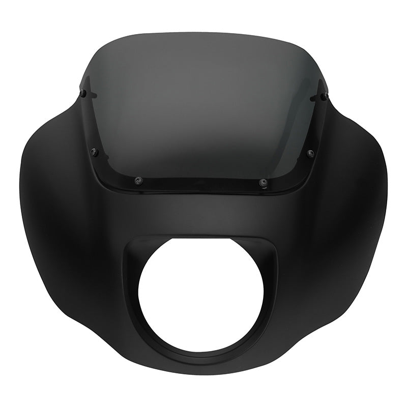 HR3 Black Denim Headlight Fairing & Windshield Fit For Harley Softail FXBB FXLR 2018-2022