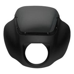 HR3 Black Denim Headlight Fairing & Windshield Fit For Harley Softail FXBB FXLR 2018-2022