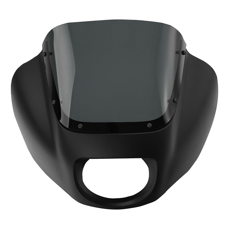 HR3 Black Denim Headlight Fairing & Windshield Fit For Harley Softail FXBB FXLR 2018-2022