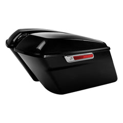 HR3 Black Tempest Hard Saddlebags Harley Hard Bags (Regular) For 14-23 Harley Touring
