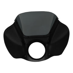 HR3 Black Denim Headlight Fairing & Windshield Fit For Harley Softail FXBB FXLR 2018-2022