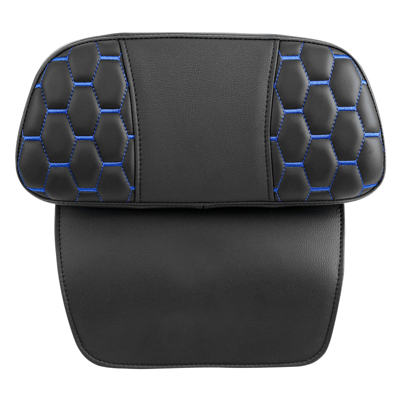 C.C. RIDER Razor Chopped Pack Trunk Backrest Passenger Backrest Pad For Harley Touring CVO Road Glide Electra Glide Road King, 2014-2025