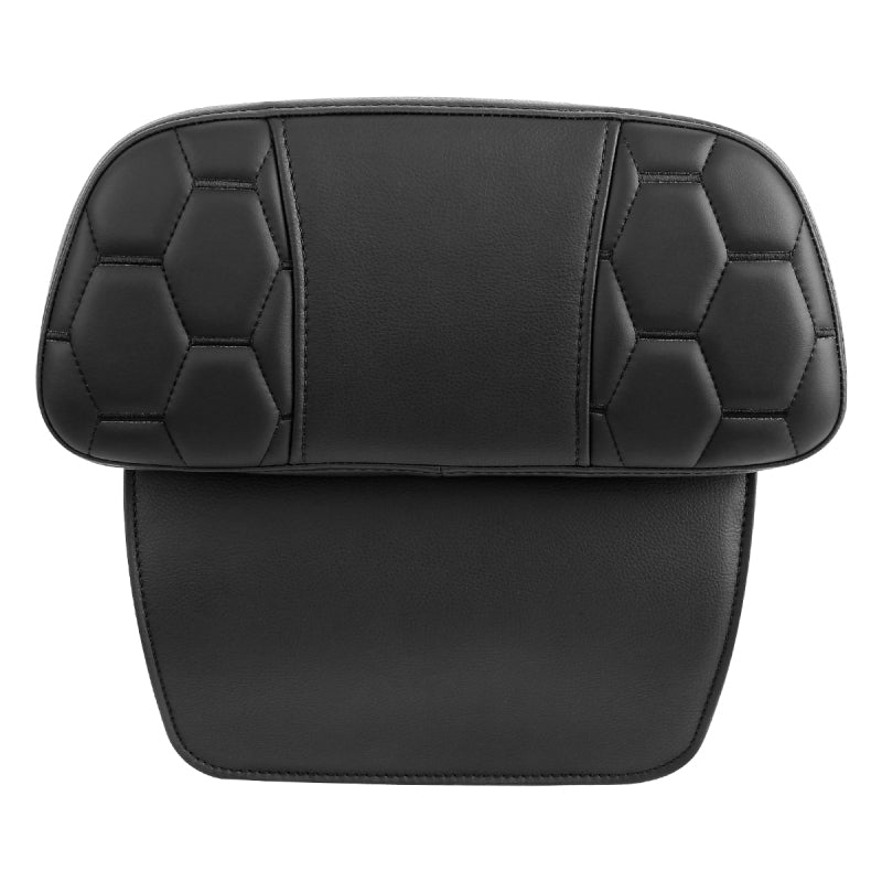 C.C. RIDER Touring Seat Two Piece Low Profile Driver Passenger Seat With Backrest For Road Glide Street Glide Road King, Black, 2009-2023