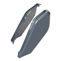 HR3 Gunship Gray Mid Frame Air Heat Deflectors For Harley Touring and Trike Models 09-24