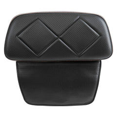 C.C. RIDER Razor Chopped Pack Trunk Backrest Passenger Red Backrest Pad For Harley Touring CVO Road Glide Electra Glide Road King, 2014-2025