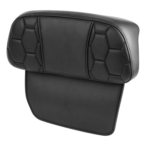 C.C. RIDER Touring Seat Two Piece Low Profile Driver Passenger Seat With Backrest For Street Glide Road Glide Road King, Black, 2009-2023