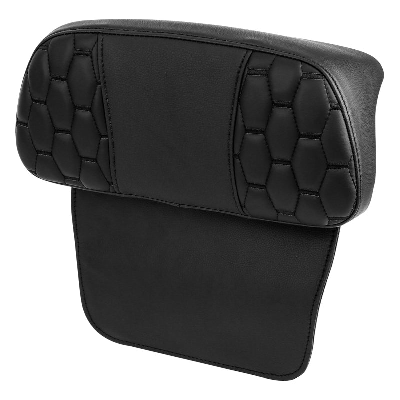 C.C. RIDER Razor Chopped Pack Trunk Backrest Passenger Backrest Pad For Harley Touring CVO Road Glide Electra Glide Road King, 2014-2025