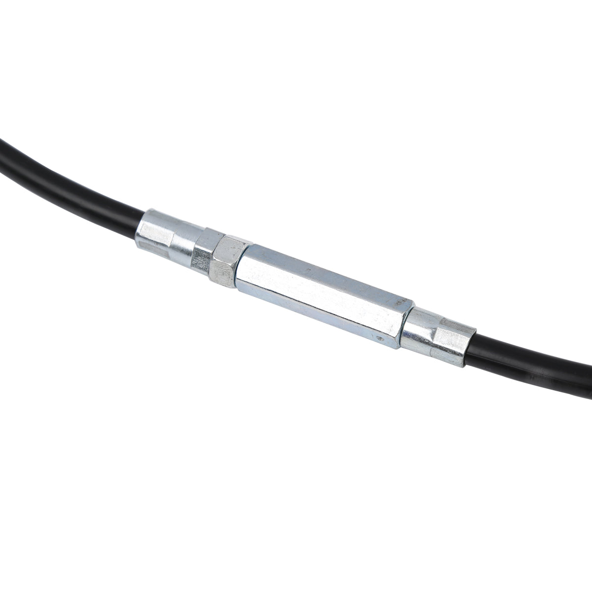 Custom Chrome Black Vinyl 150cm Clutch Cable Fits For Harley Sportster XL883 XL1200C 1986-2010