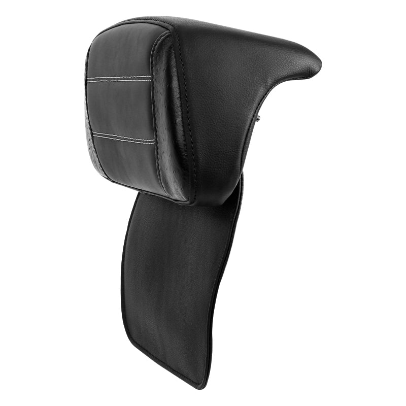 C.C. RIDER Razor Chopped Pack Trunk Backrest Passenger Backrest Pad For Harley Touring CVO Road Glide Electra Glide Road King, 2014-2025