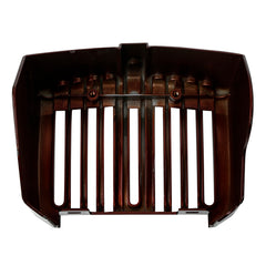 HR3 Auburn Brown & Black & Industrial Gray Harley Oil Cooler Cover For Harley Touring 2017-2023