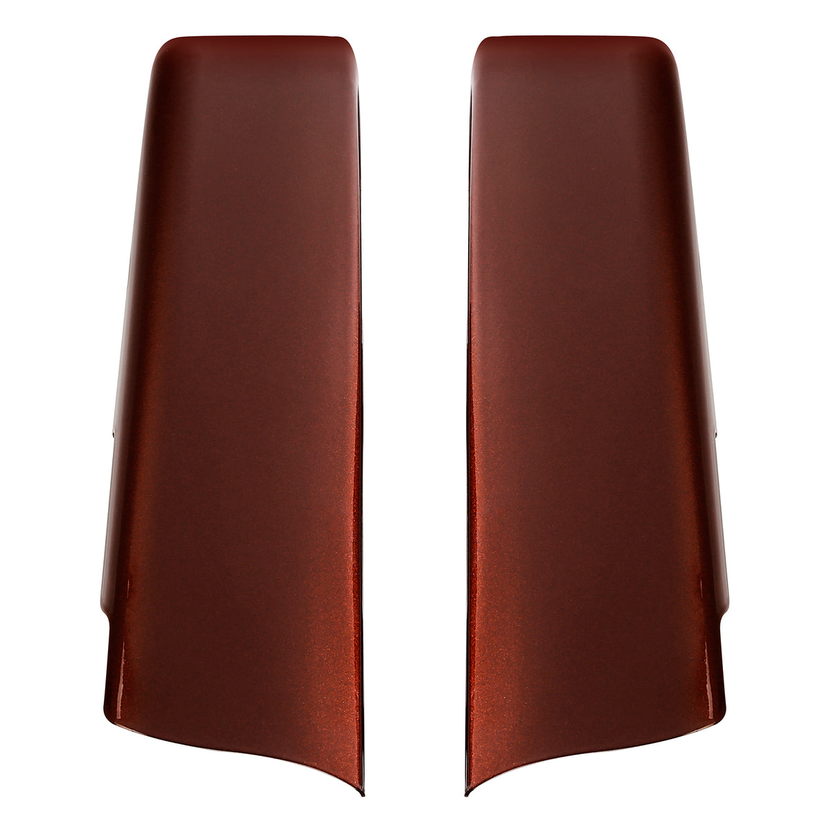 HR3 Auburn Sunglo & Black Hole With Rich Bourbon Saddlebag Filler Strips For Harley Touring Models 14-24