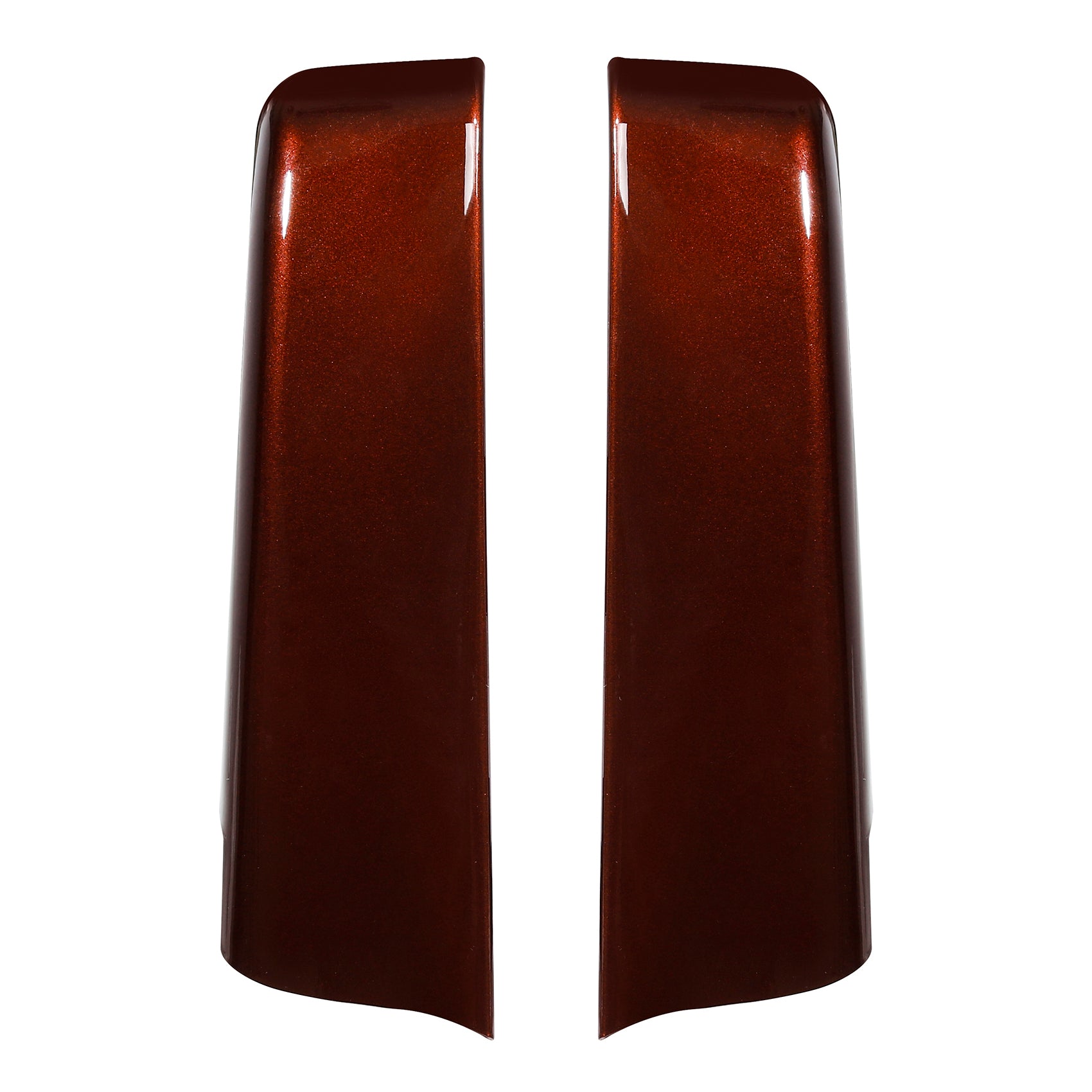 HR3 Auburn Sunglo & Black Hole With Rich Bourbon Saddlebag Filler Strips For Harley Touring Models 14-24