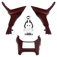 HR3 Mysterious Red Sunglo Spoiler Kit For Harley 2017-Later FLTRX, FLTRXS, FLTRXST models