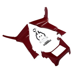 HR3 Velocity Red Sunglo Spoiler Kit For Harley 2017-Later FLTRX, FLTRXS, FLTRXST models