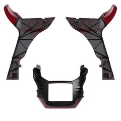 HR3 Velocity Red Sunglo Spoiler Kit For Harley 2017-Later FLTRX, FLTRXS, FLTRXST models