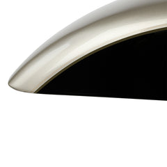 HR3 SILVER FORTUNE / BLACK TEMPEST Motorcycle 18" Wide Tire Front Mudguard Fender For Harley Touring Models 2014-2023