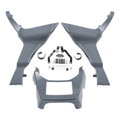 HR3 Gunship Gray Spoiler Kit For Harley 2017-Later FLTRX, FLTRXS, FLTRXST models