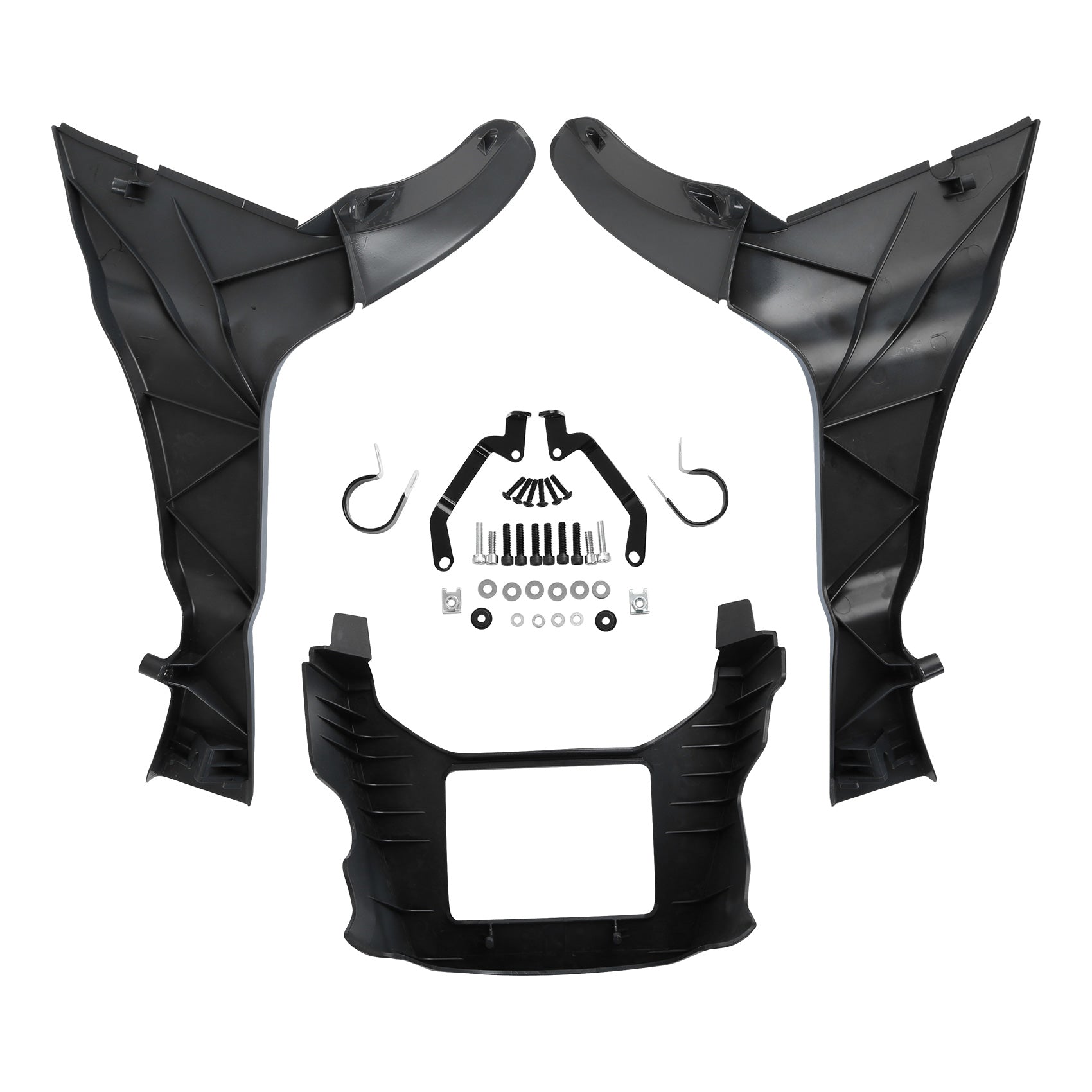 HR3 Gunship Gray Spoiler Kit For Harley 2017-Later FLTRX, FLTRXS, FLTRXST models