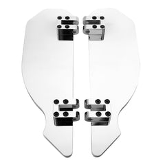 Tour Ease Chrome Black Rider Floorboards Footboard Fit For Harley Touring 86+Softail 86-17