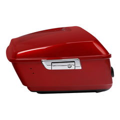 HR3 Wicked Red / Twisted Cherry King Size Tour Pack Luggage with Speaker Cut Outs For 14-24 Harley Touring