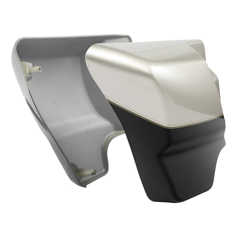 HR3 Silver Fortune / Black Tempest Side Covers 2018 ROAD GLIDE ULTRA (FLTRU)