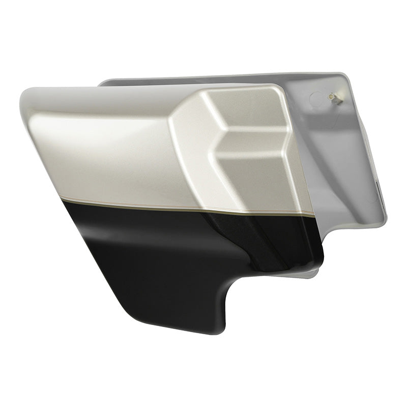 HR3 Silver Fortune / Black Tempest Side Covers 2018 ROAD GLIDE ULTRA (FLTRU)