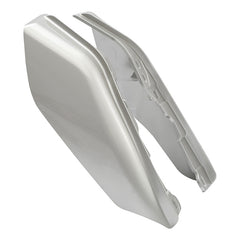 HR3 Silver Fortune / Black Tempest Mid Frame Air Heat Deflectors For Harley Touring and Trike Models 09-24