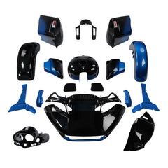 HR3 Mako Shark Fade Complete Body Fairing Kit For Harley CVO Road Glide FLTRXSE 15-23