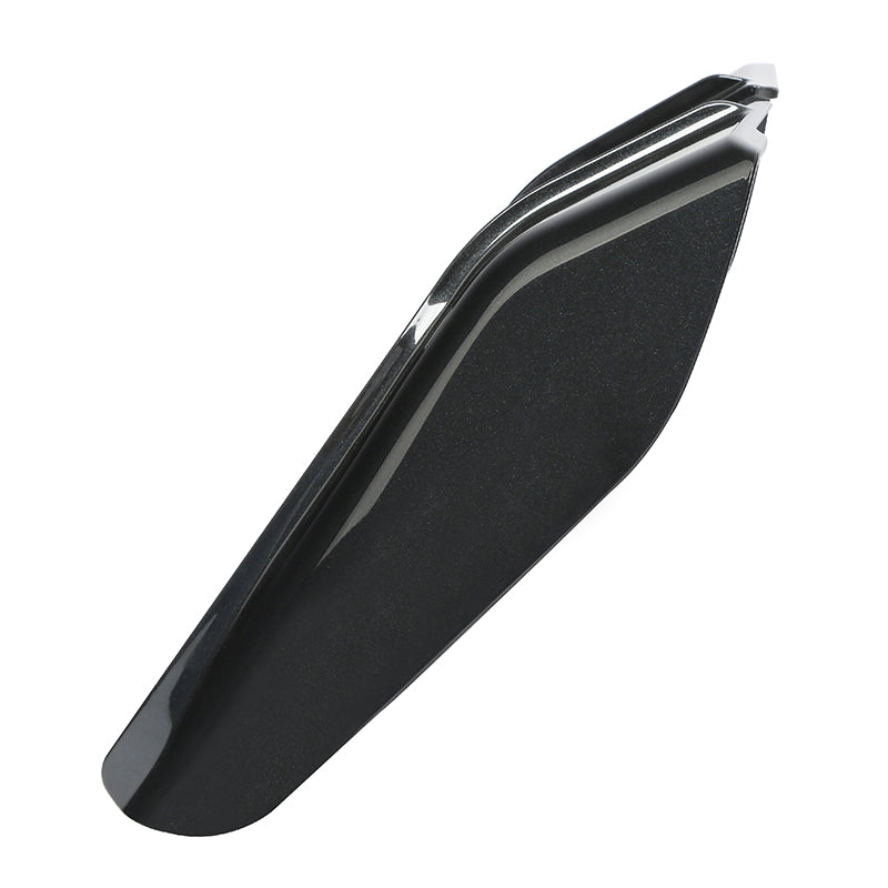 HR3 Black Tempest Mid Frame Air Heat Deflectors For Harley Touring and Trike Models 09-24