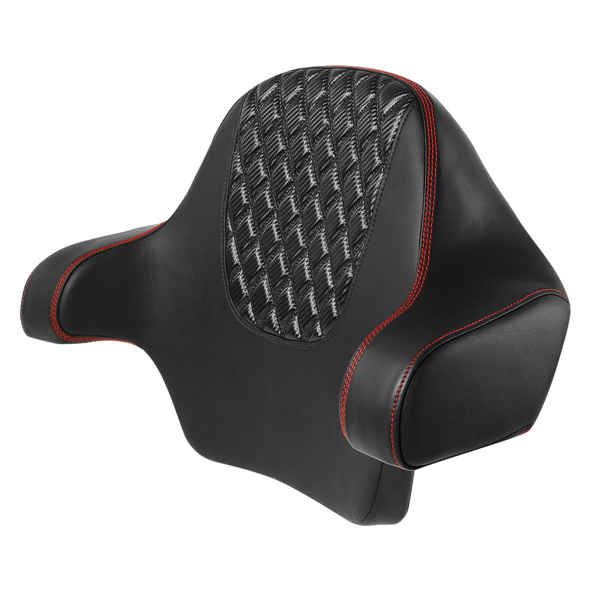 C.C. RIDER King Passenger Backrest King Touring Pack Trunk Backrest For Touring Road Glide Electra Glide Street Glide Road King, 2014-2025