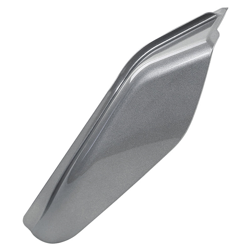 HR3 Billet Silver Mid Frame Air Heat Deflectors For Harley Touring and Trike Models 09-24