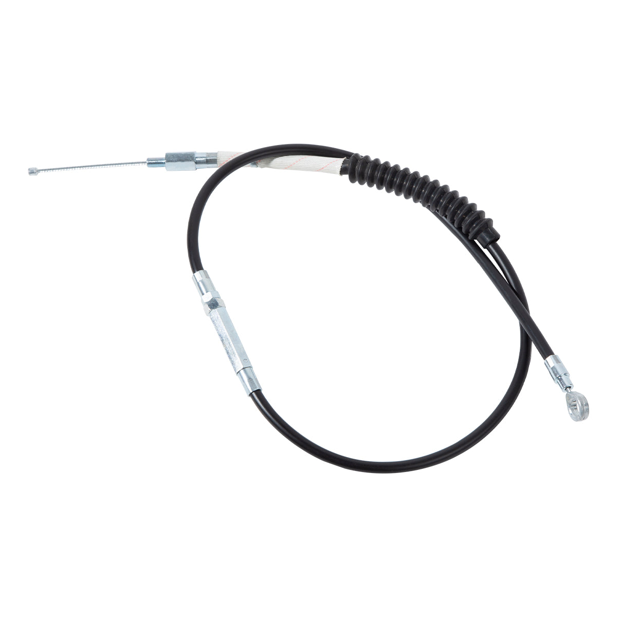 Custome Chrome 120CM Black Vinyl 47.2" Clutch Cable Fit For Harley Sportster XL883 XL1200 02-14