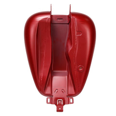HR3 Wicked Red Denim Fuel Gas Tank For 2008-2023 Harley Touring Models
