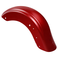 HR3 Wicked Red Denim Motorcycle Mudguard CVO STYLE REAR FENDER FOR Harley Touring 2014-2023