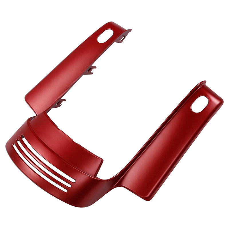 HR3 Wicked Red Denim Rear Fender Filler Panel For Harley 2014-2023 FLHX FLHXS, 2015-2023 FLTRX FLTRXS