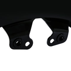 Custom Chrome Gloss Black Front Fender Fit For Harley Street Glide Road Glide '14-'24