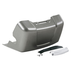 HR3 Billet Silver / Vivid Black Water Pump Cover For Harley Touring Models 14-16